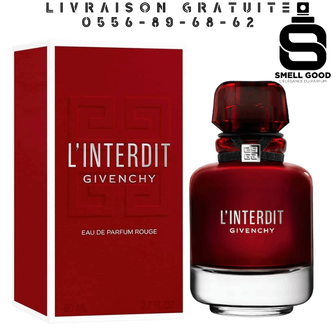Givenchy l'interdit Rouge Edp 80ml