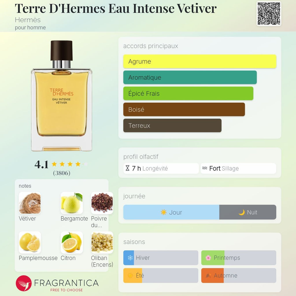 Hermès Terre d'Hermès Eau Intense Vetiver 100ml