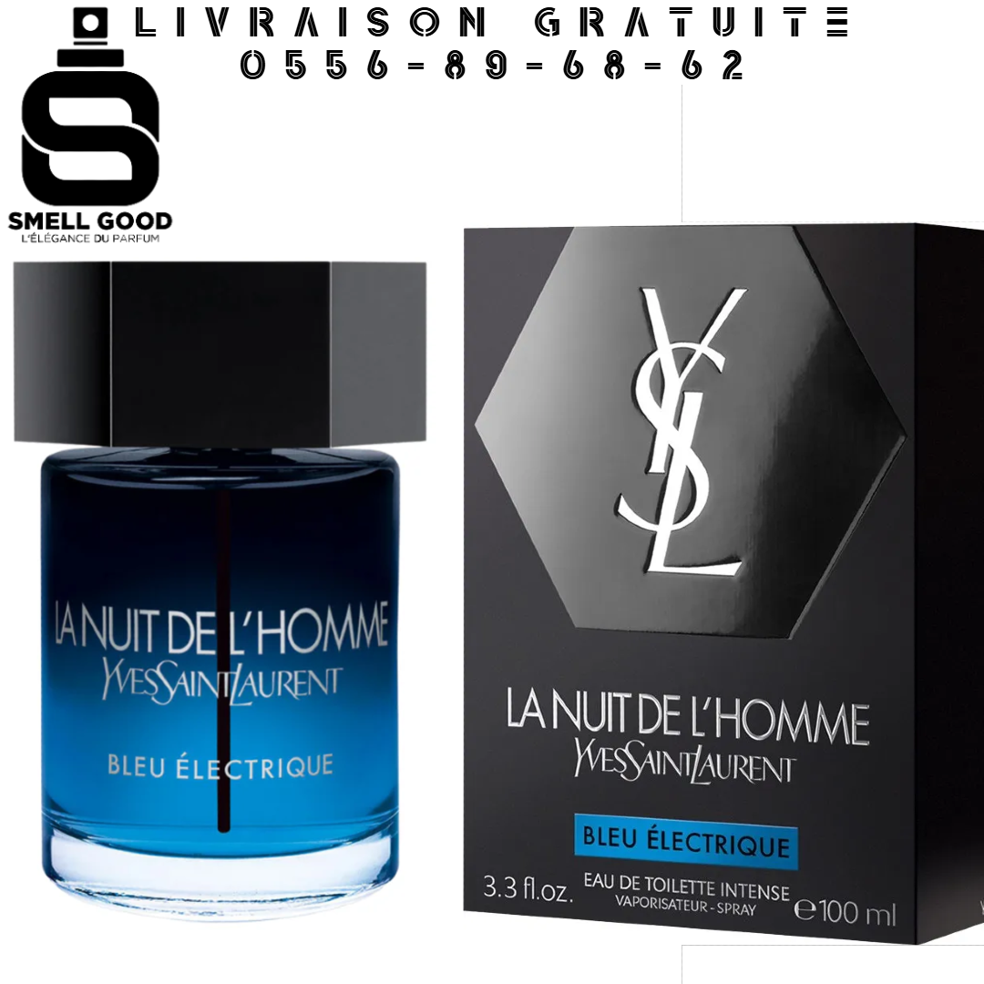 Yves Saint Laurent la Nuit de l'Homme Bleu Electrique 100ml